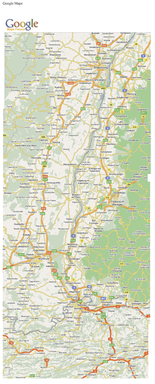 Alsace, Barr, aupotin, Google Map